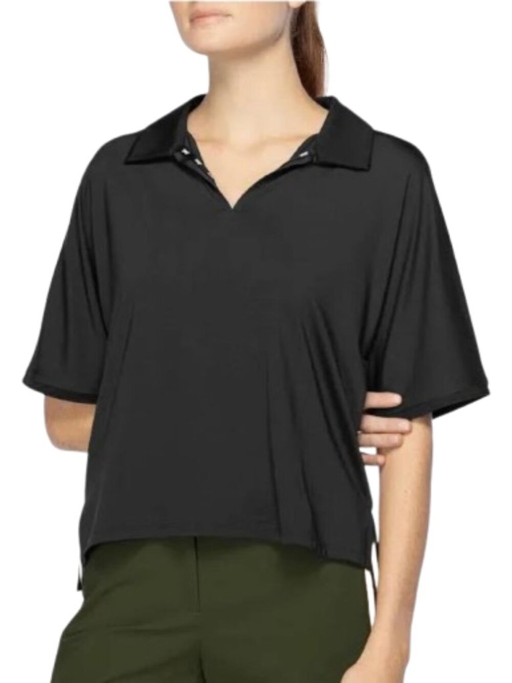 NWT PXG Parsons Extreme Golf Size Small Medium XL Black Featherweight Polo Shirt